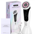 7‑Mode EMS Facial Beauty Device, Microcurrent Skin Rejuvenation Machine, LED Light Therapy Ion Import Massager for Face Skin Care