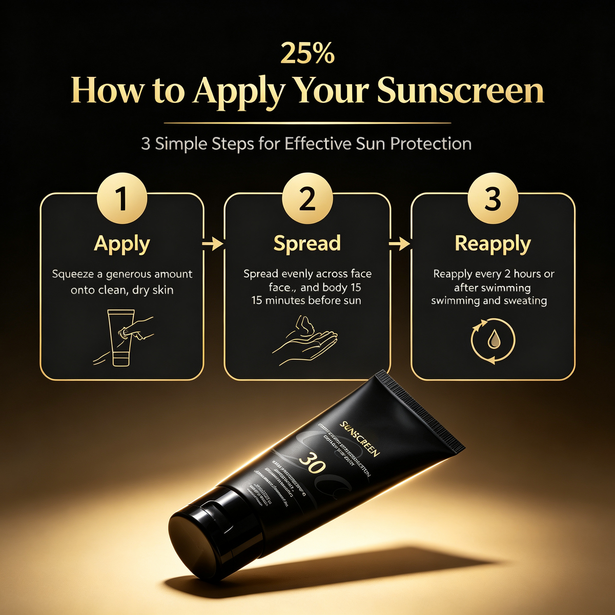 Daily Facial Sunscreen Lotion 59ml, Broad Spectrum UVA UVB Protection Non-Greasy Water Resistant Sun Care Cream for Daily Outdoor Use
