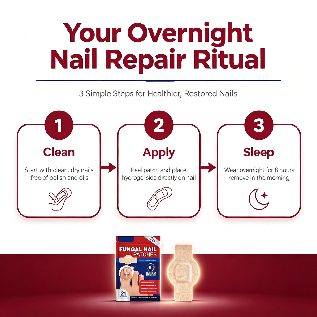 21Pcs Nail Care Repair Patches, Overnight Targeted Treatment Patches for Discolored Thick Brittle Damaged Nails Long-Term Finger Toe Nail Conditioning Sticker Kit