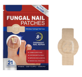 21Pcs Nail Care Repair Patches, Overnight Targeted Treatment Patches for Discolored Thick Brittle Damaged Nails Long-Term Finger Toe Nail Conditioning Sticker Kit