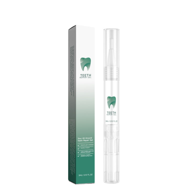 Teeth Care Gel Pen 3ml, Portable Oral Care Gel for Teeth Stain Removal, Daily Teeth Cleaning & Oral Freshness