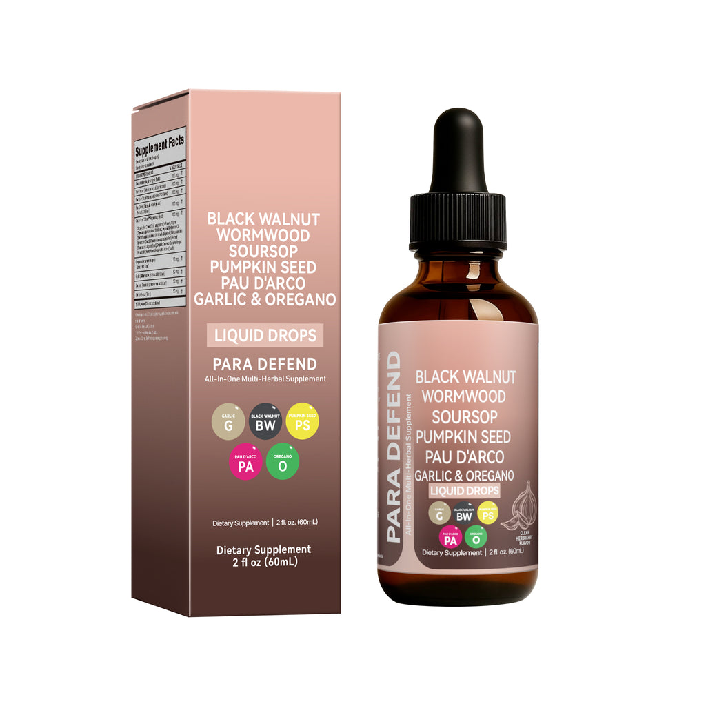 60ml Herbal Blend Dietary Support Liquid Drops, Natural Wellness Support Supplement Drops with Black Walnut & Wormwood Extract Daily Internal Wellness Care Tincture