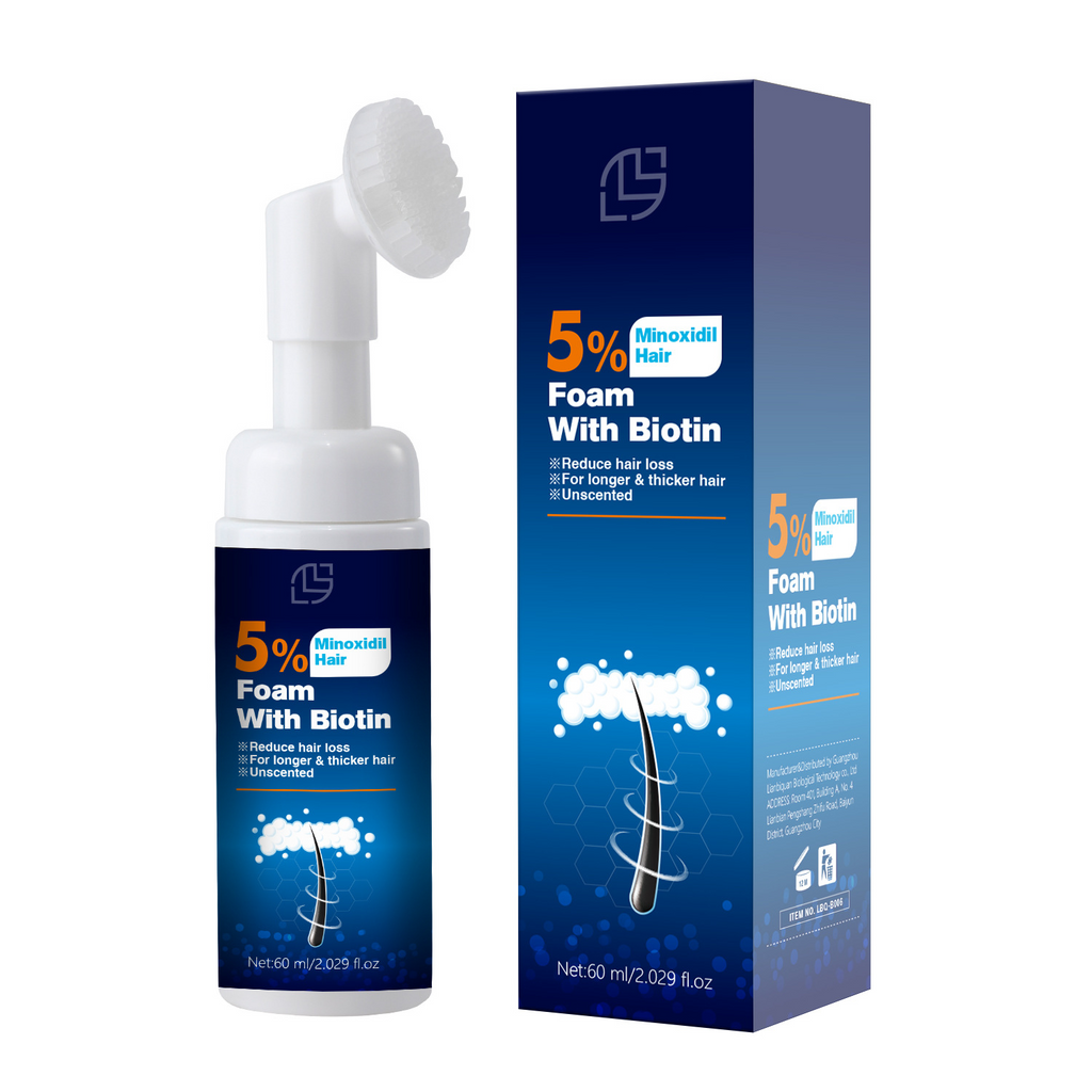 5% Hair Growth Spray 60ml, Topical Scalp Care Mist for Follicle Nourishing & Anti Hair Shedding Daily Maintenance